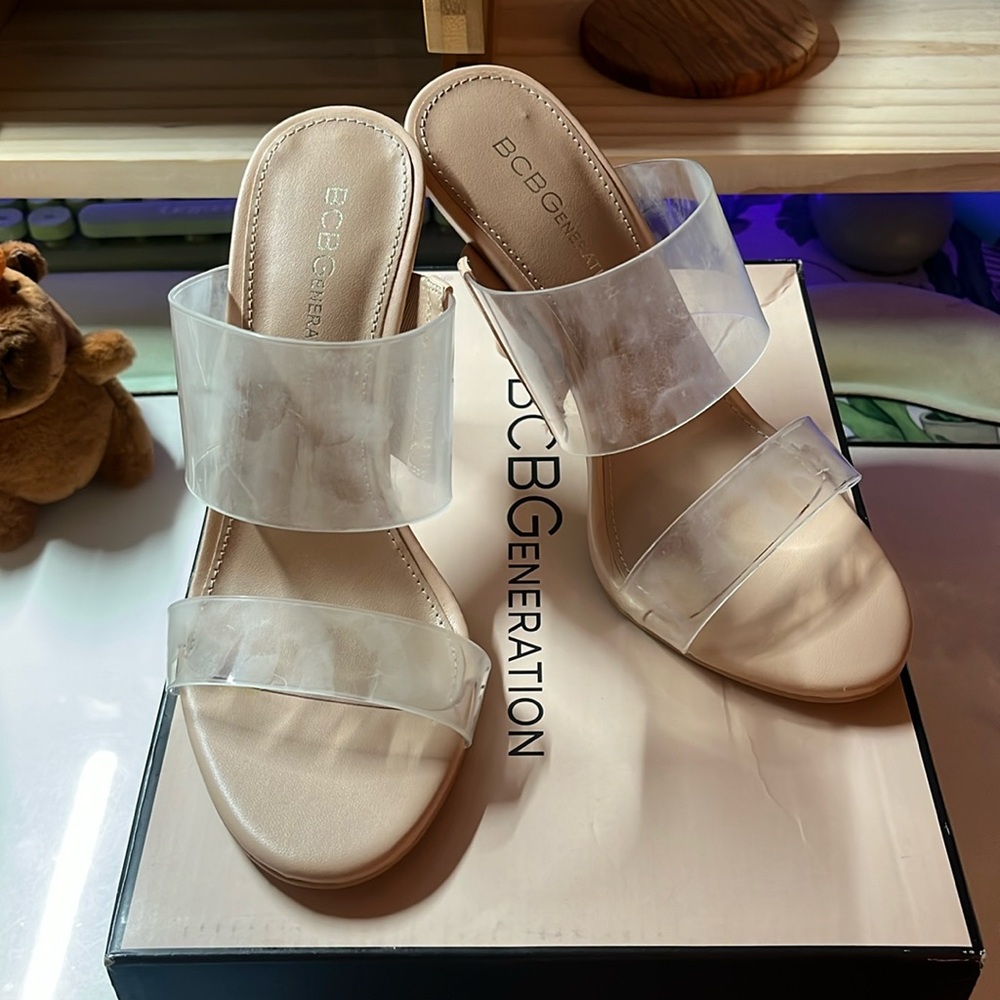 Heels - Clear Straps